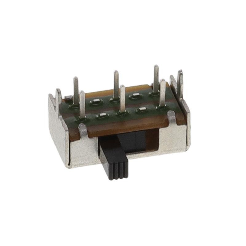 10 pcs : EG2210A - SWITCH SLIDE DPDT 200MA 30V