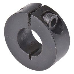 1 pcs - Huco Shaft Collar One Piece Clamp Screw, Bore 16mm, OD 34mm, W 13mm, Steel