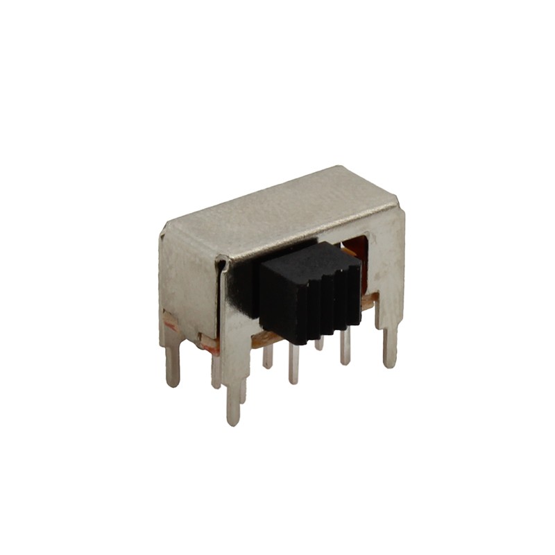 10 pcs : MS2219L4 - SWITCH SLIDE DPDT 0.2A 30V