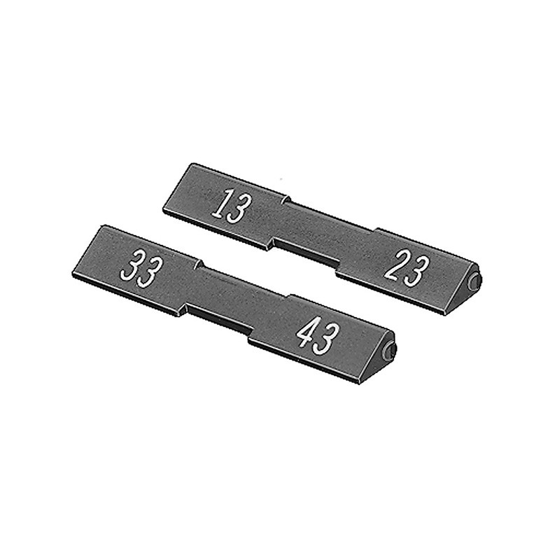 10 pcs : 704.965.1 - TERMINAL MARKING 13/23 33/43