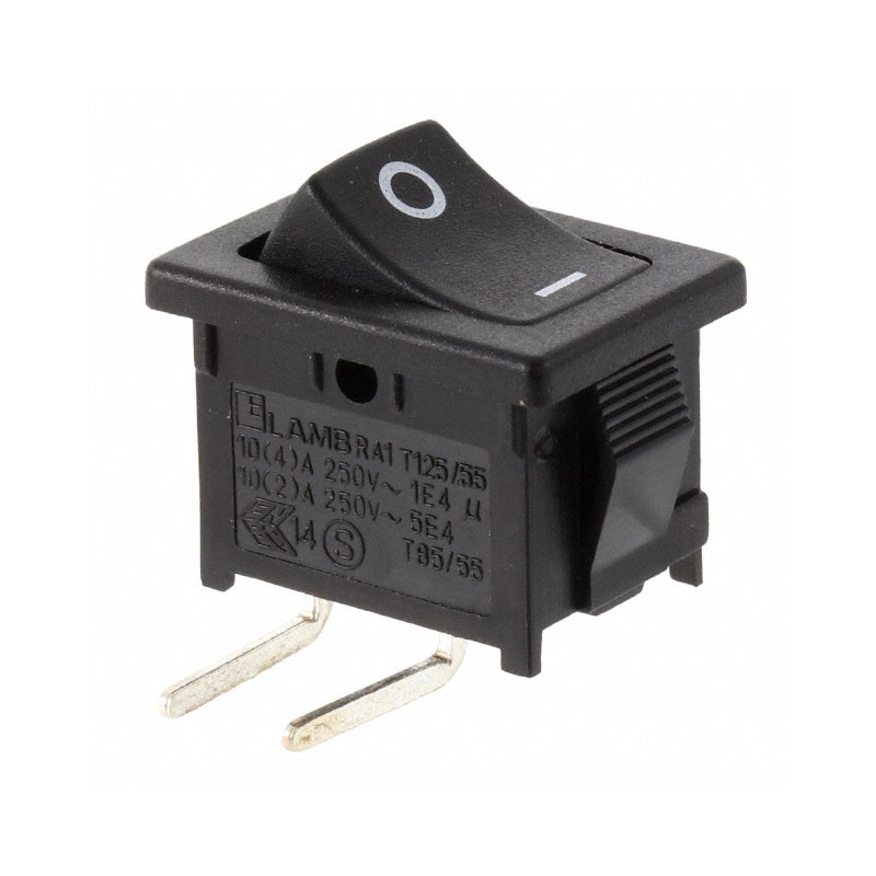 10 pcs : RA1H1C112R - SWITCH ROCKER SPST 16A 125V