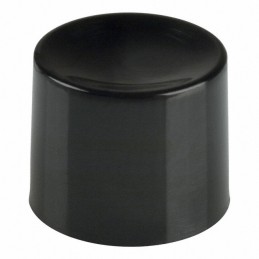 10 pcs : 894102000 - CAP PUSHBUTTON ROUND BLACK