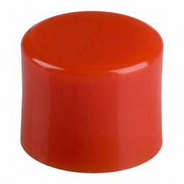 10 pcs : 801803000 - CAP PUSHBUTTON ROUND RED