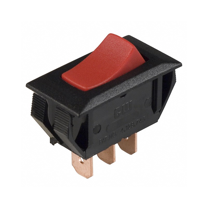 10 pcs : GRS-2012-2009 - SWITCH ROCKER SPDT 16A 125V