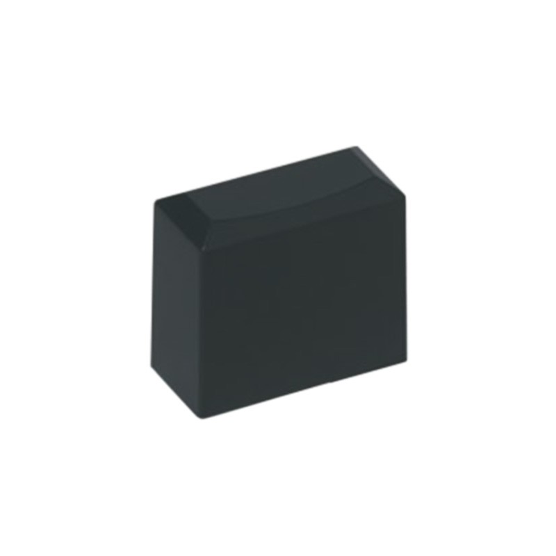 10 pcs : PE BK - CAP KEYSWITCH RECTANGULAR BLACK