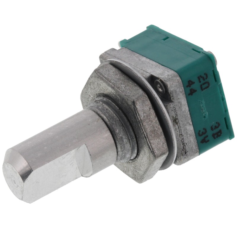 1 pcs - Alps Alpine 20kΩ Rotary Potentiometer 1-Gang Through Hole, RK0971110909