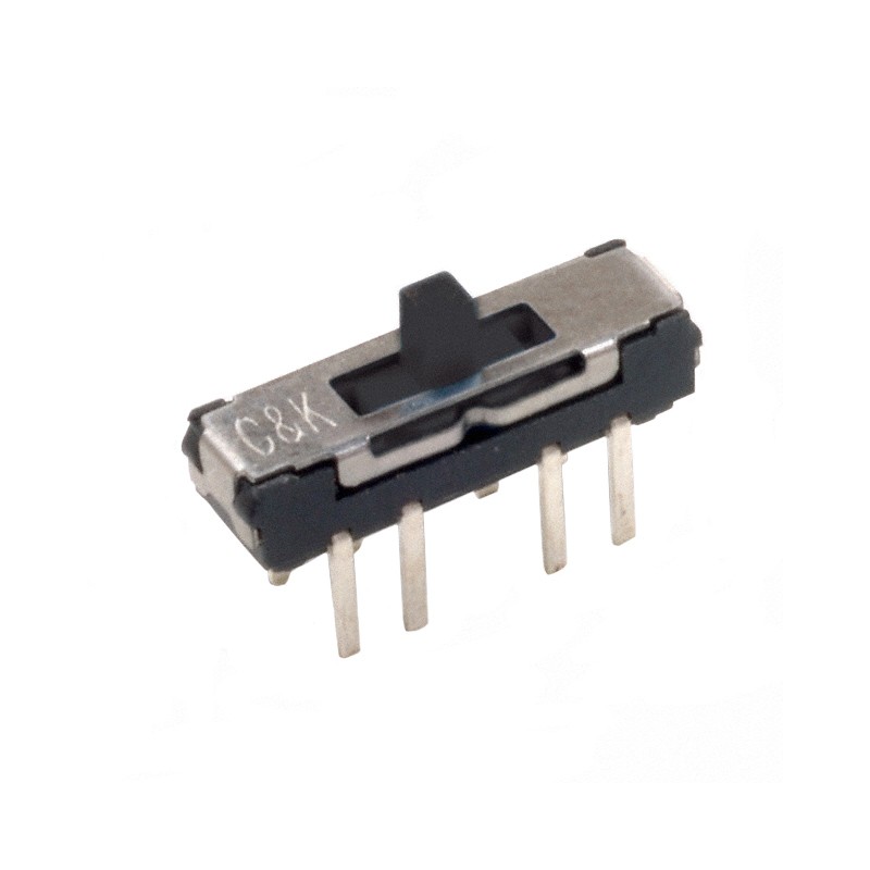 10 pcs : JS203011CQN - SWITCH SLIDE DP3T 300MA 6V