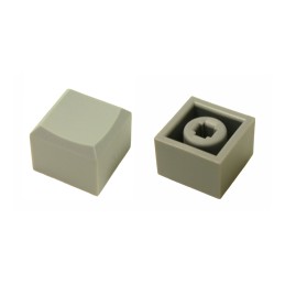 10 pcs : CP3428 - BUTTON KNOB CS12F GREY