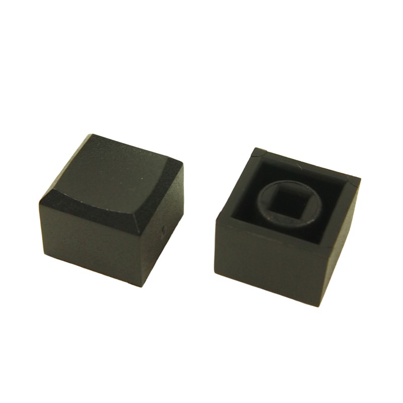 10 pcs : CP3433 - BUTTON KNOB CS12 BLACK