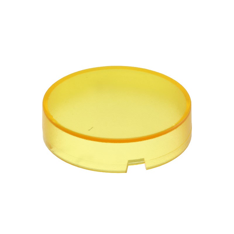 10 pcs : 5.49.259.018/1403 - CONFIG SWITCH LENS YELLOW ROUND