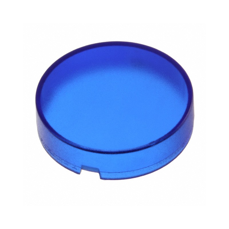 10 pcs : 5.49.259.018/1607 - CONFIG SWITCH LENS BLUE ROUND