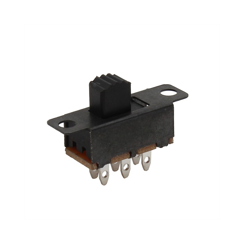 10 pcs : MS2202L5B - SWITCH SLIDE DPDT 0.2A 30V