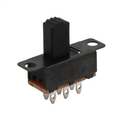 10 pcs : MS2202L9B - SWITCH SLIDE DPDT 0.2A 30V