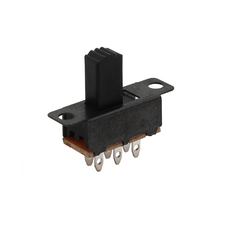 10 pcs : MS2202L9B - SWITCH SLIDE DPDT 0.2A 30V