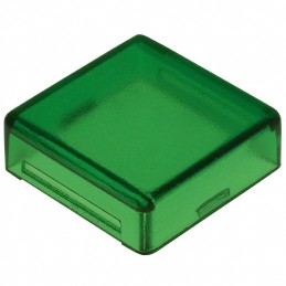 10 pcs : A0162E - CONFIG SWITCH LENS GREEN SQUARE