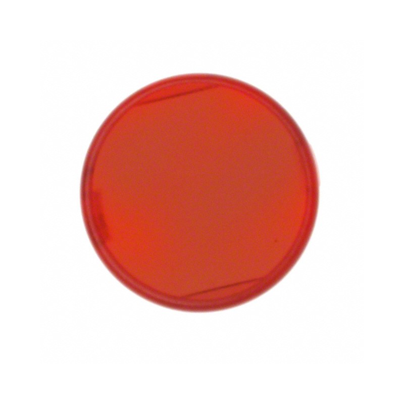 10 pcs : A0163B - CONFIG SWITCH LENS RED ROUND