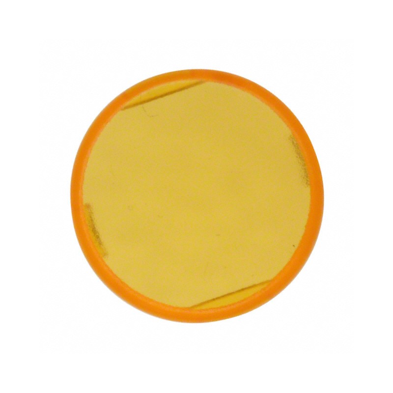 10 pcs : A0163C - CONFIG SWITCH LENS AMBER ROUND
