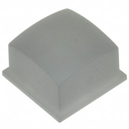 10 pcs : 1T16 - CAP TACTILE SQUARE FROSTED WHITE