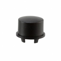 10 pcs : 1US09 - CAP TACTILE ROUND BLACK