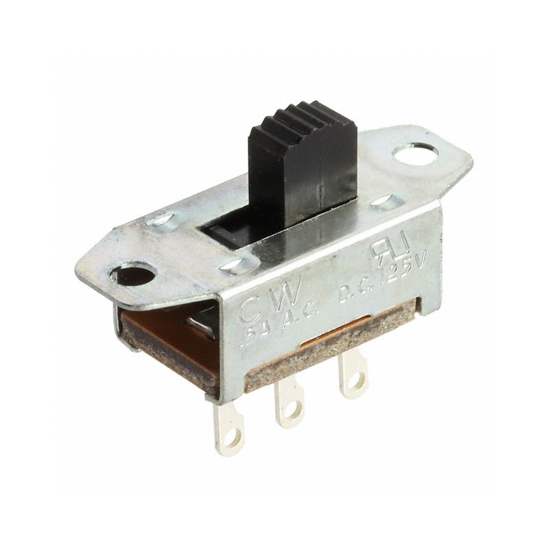10 pcs : GF-124-0000 - SWITCH SLIDE SPDT 500MA 125V