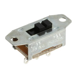 10 pcs : GF-124-0198 - SWITCH SLIDE SPDT 500MA 125V