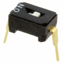 10 pcs : CFS-0101MC - SWITCH SLIDE DIP SPST 0.1A 6V
