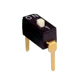 10 pcs : KT01EH - SWITCH SLIDE DIP SPST 0.025A 24V