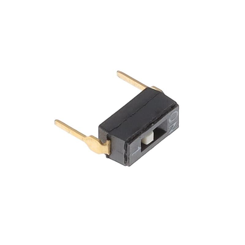 10 pcs : KT01RH - SWITCH SLIDE DIP SPST 0.025A 24V