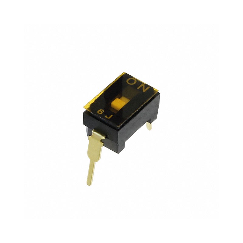 10 pcs : CFS-0100MC - SWITCH SLIDE DIP SPST 0.1A 6V