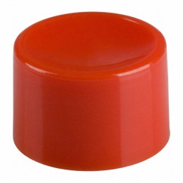 10 pcs : 752703000 - CAP PUSHBUTTON ROUND RED