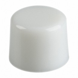 10 pcs : 708901000 - CAP PUSHBUTTON ROUND WHITE