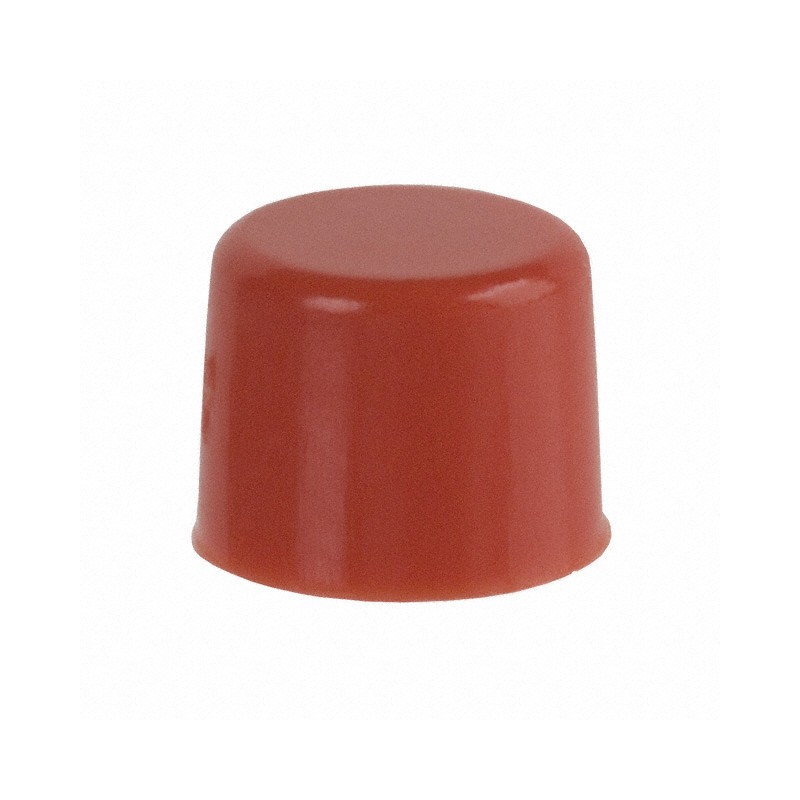 10 pcs : 708903000 - CAP PUSHBUTTON ROUND RED