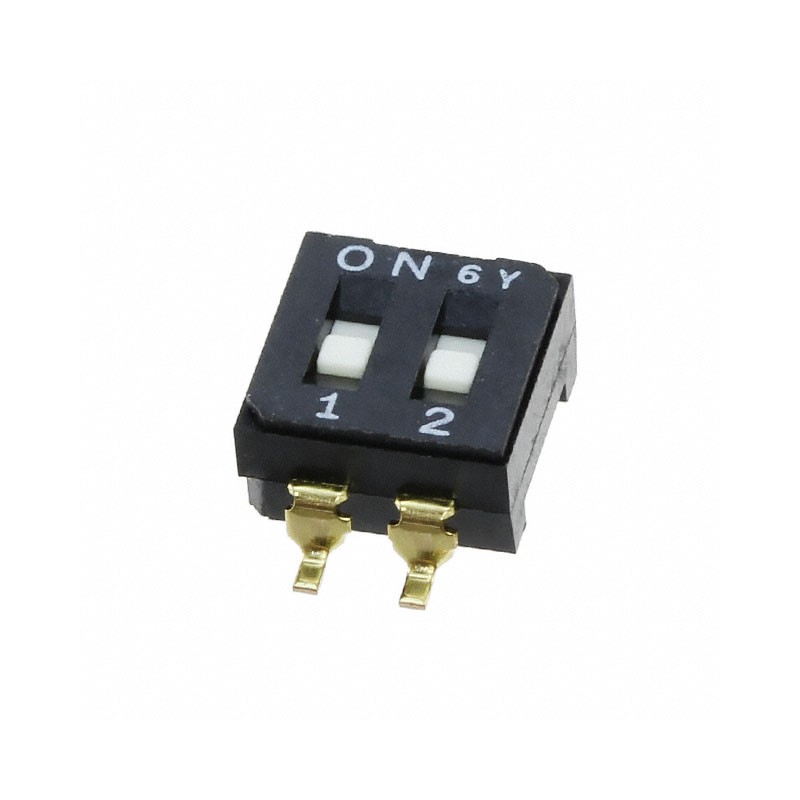 10 pcs : CFS-0201MB - SWITCH SLIDE DIP SPST 0.1A 6V
