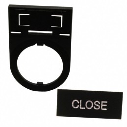 10 pcs : HWAM-102 - 22MM CLOSE NAMEPLATE