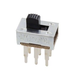 10 pcs : GF-126-0119 - SWITCH SLIDE DPDT 500MA 125V