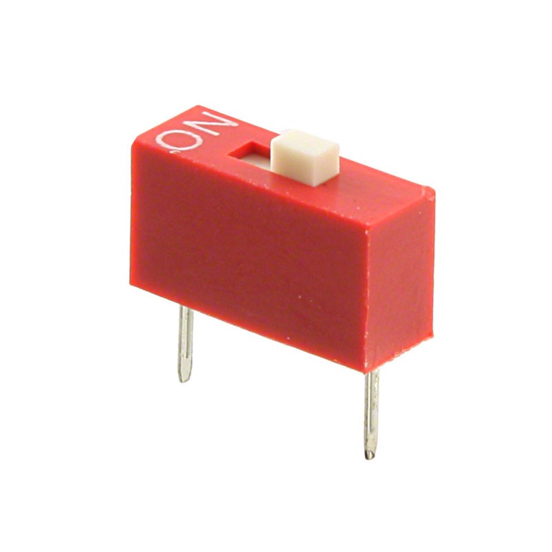 10 pcs : 418117270901 - SWITCH SLIDE DIP SPST 0.025A 24V