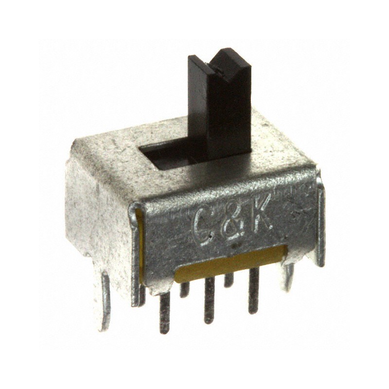 10 pcs : OS202011MS2QS1 - SWITCH SLIDE DPDT 100MA 12V