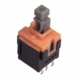 10 pcs : ESB-30B102 - SWITCH PUSH DPDT 0.2A 14V