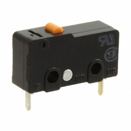 10 pcs : SS-5-F-2D - SWITCH SNAP ACT SPST-NC 5A 125V