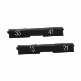 10 pcs : 704.965.9 - TERMINAL MARKING 13/21 33/41