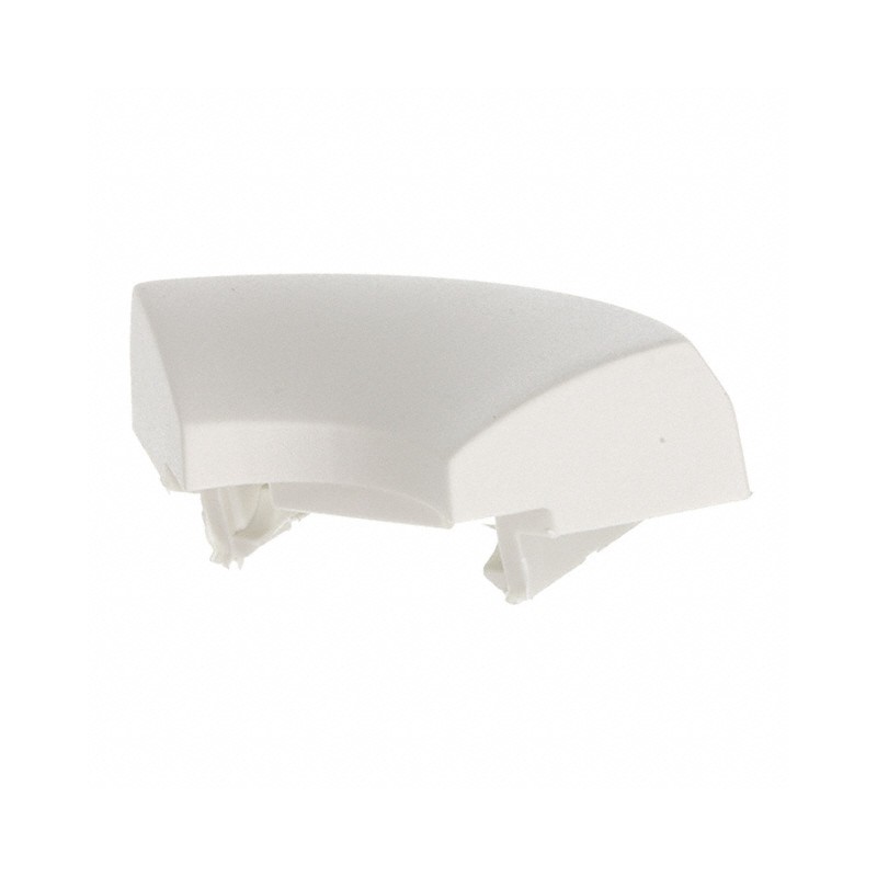 10 pcs : 1ZB06 - CAP TACTILE 1/4 RING WHITE