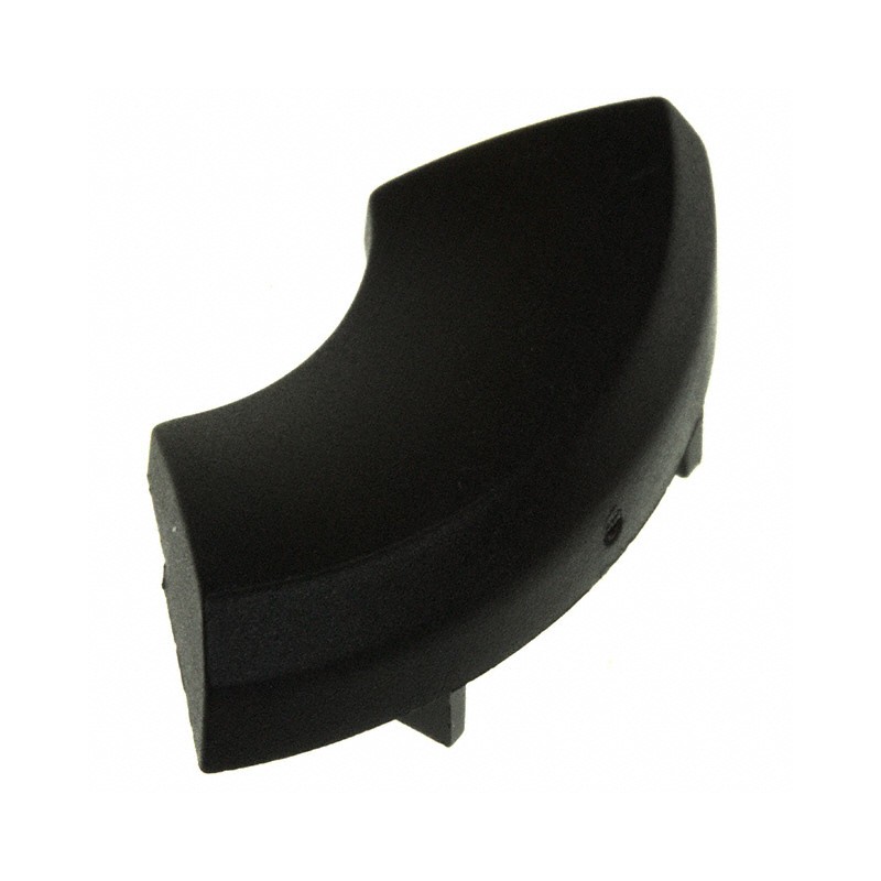 10 pcs : 1ZB09 - CAP TACTILE 1/4 RING BLACK