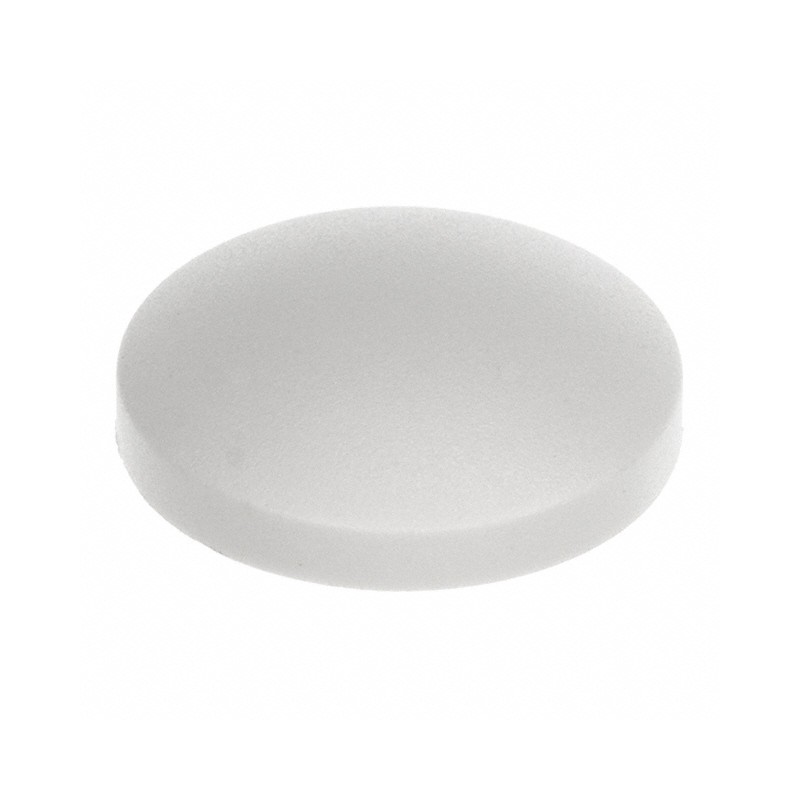 10 pcs : 1ZC06 - CAP TACTILE ROUND WHITE