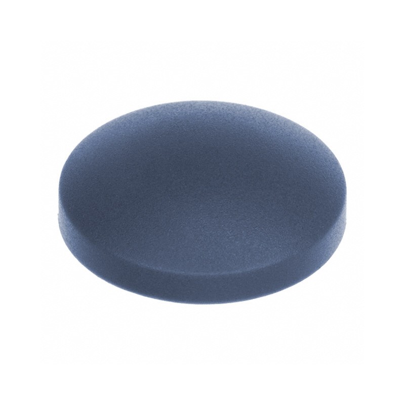 10 pcs : 1ZC40 - CAP TACTILE ROUND DUSTY BLUE