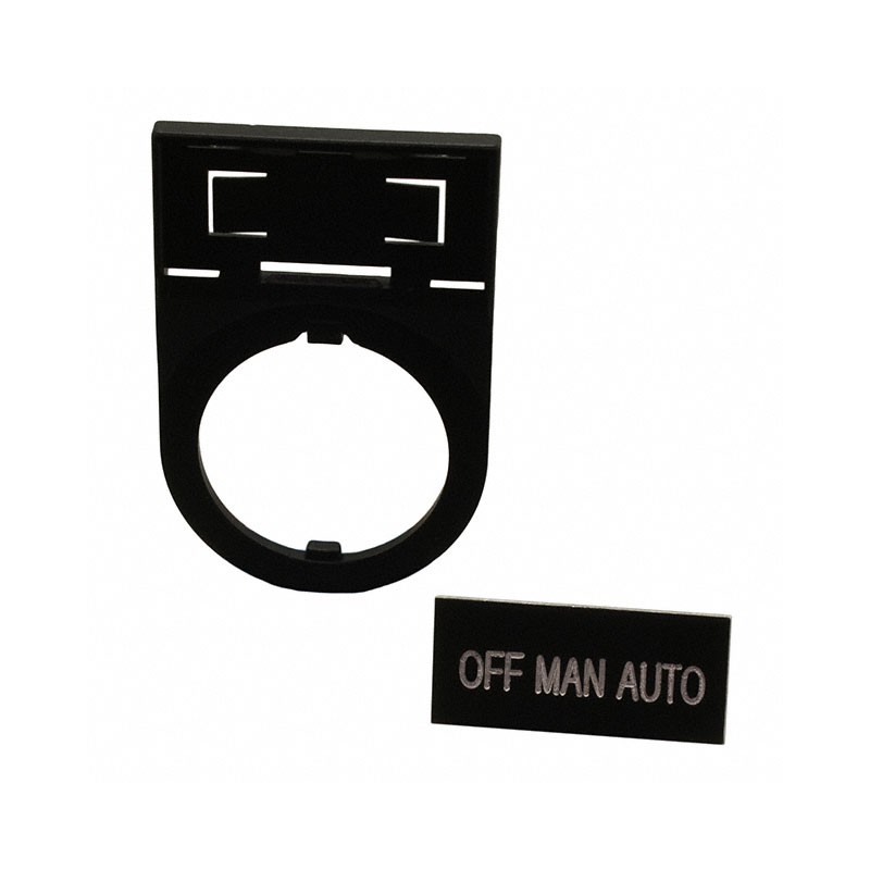 10 pcs : HWAM-309 - 22MM OFF-MAN-AUTO NAMEPLATE