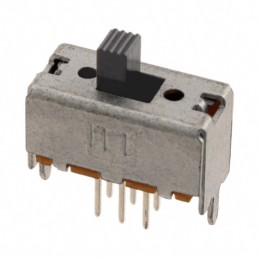 10 pcs : OS202011MV4QN1 - SWITCH SLIDE DPDT 100MA 30V