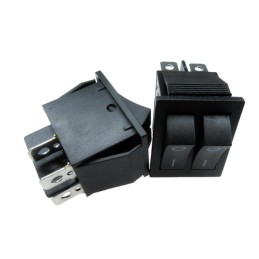 10 pcs : SW-R1-3A-E-1-2A - SWITCH ROCKER DPST 20A 125V