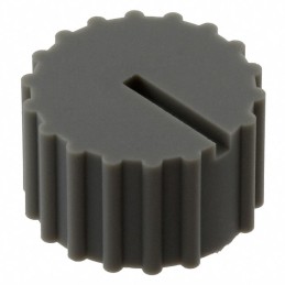 10 pcs : AT3008H - ROTARY KNOB NR01 GRAY