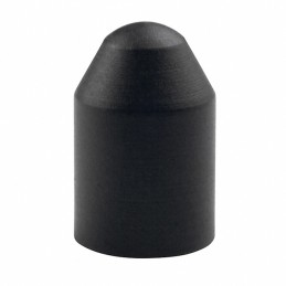 10 pcs : AT427A - CAP TOGGLE ROUND BLACK