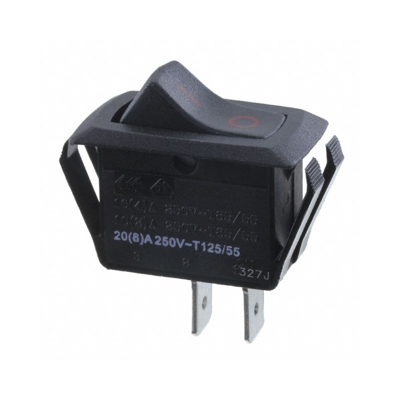 10 pcs : RSC241D1A81 - SWITCH ROCKER SPST 20A 125V